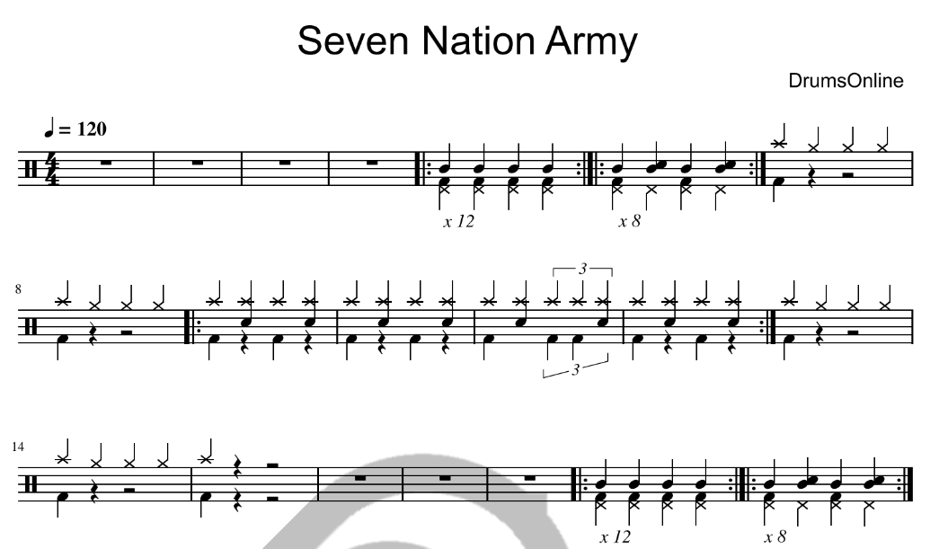 Seven Nation Army - The White Stripes